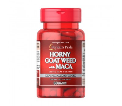 Horny Goat Weed with Maca 500 mg/75 mg(60 caps)