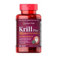 Krill Plus 1085 mg Active Omega-3 (60 softgels)