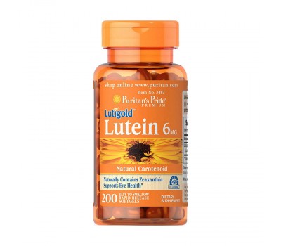 Lutein 6 mg (200 softgels)