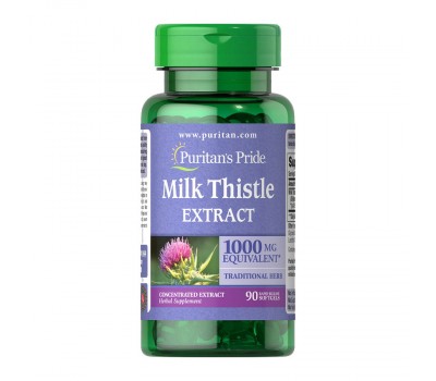 Milk Thistle Extract 1000 mg (90 softgels)