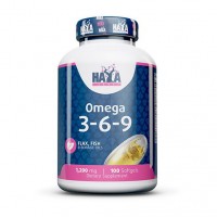Omega 3-6-9 Flax, Fish & Borage Oils 1200 mg (100 softgels)