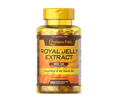 Royal Jelly Extract 500 mg (120 softgels)