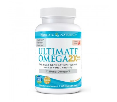 Ultimate Omega 2X 1120 mg (60 mini softgels)